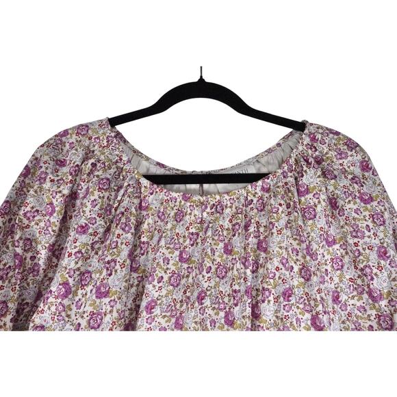 Tuckernuck Hyacinth House Floral Huckleberry Mini Dress Womens Large NWOT 255936 - Picture 8 of 12